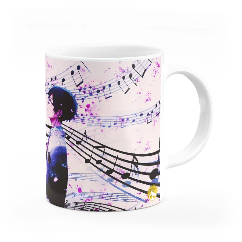 ماگ هومرو طرح انیمه دروغ تو در آوریل Your Lie in April مدل MG2793