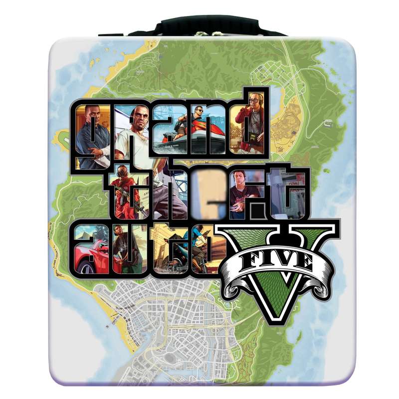 کیف حمل کنسول بازی پلی استیشن 4 مدل Rockstar GTA
