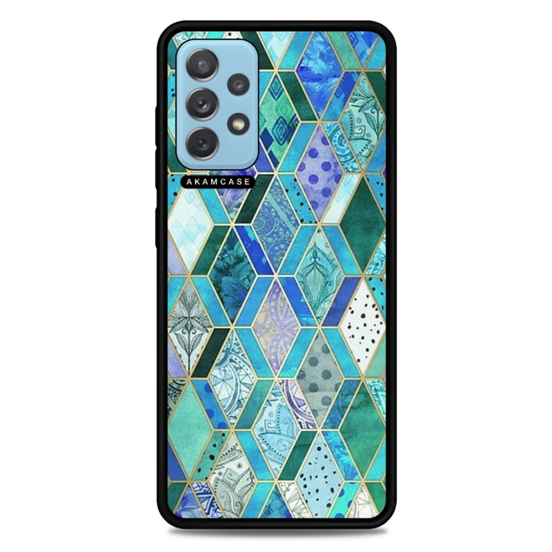 کاور آکام مدل AMC-WSGA72-MOSAIC-19 مناسب برای گوشی موبایل سامسونگ Galaxy A72