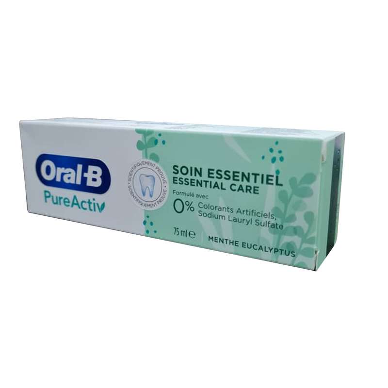 خمیر دندان اورال-بی  مدل SOIN ESSENTIEL حجم 75 میلی لیتر