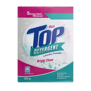 پودر ماشین لباسشویی تاپ مدل درخشان حجم 500 گرم بسته 2 عددی