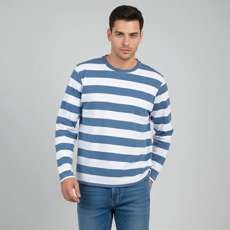 تی‌شرت آستین بلند مردانه باینت مدل 836