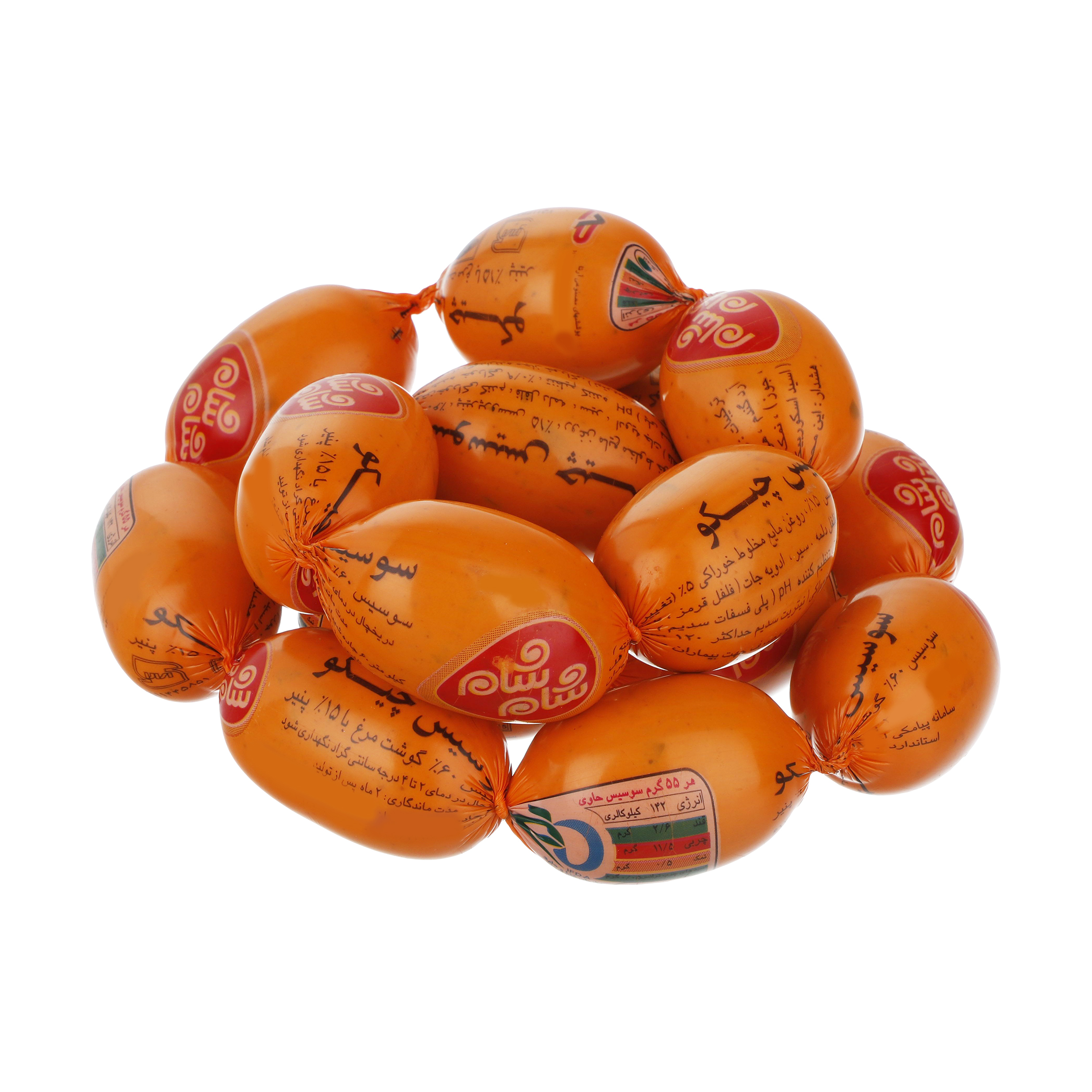 سوسیس چیکو 60 درصد گوشت مرغ شام شام - 1000 گرم