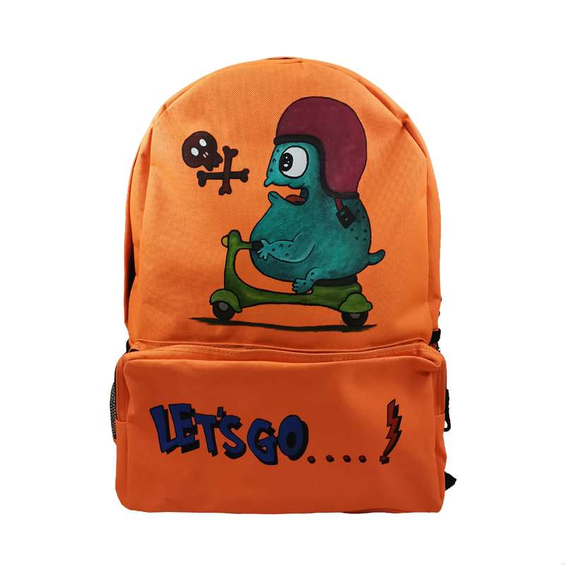 کوله پشتی زنانه مدل lets go