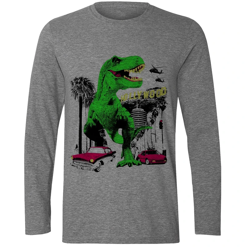 تیشرت آستین بلند مردانه مدل دانیاسور W120