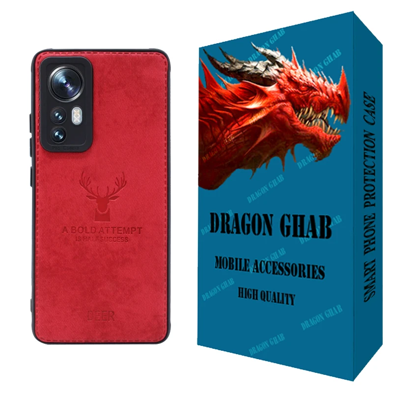 کاور دراگون قاب مدل گوزنی مناسب برای گوشی موبایل شیائومی Redmi Note 12S