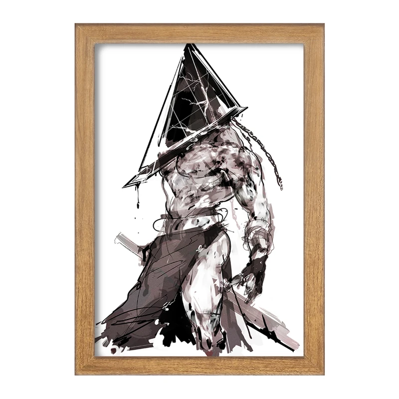 تابلو خندالو مدل بازی سایلنت هیل‌ (Silent Hill) کد 34481