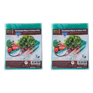 روکش طبقات یخچال دکوبلا مدل yesil مجموعه 2 عددی