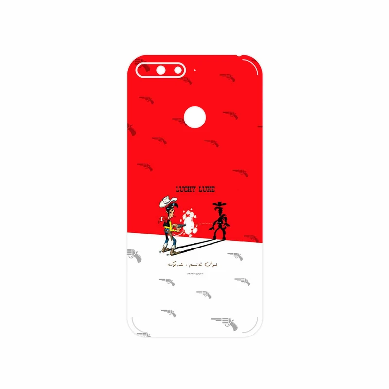 برچسب پوششی ماهوت مدل Lucky Luke مناسب برای گوشی موبایل هوآوی Y6 2018