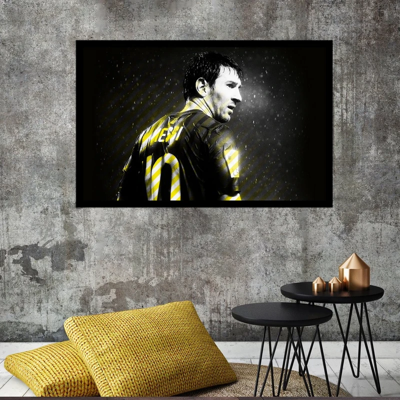 تابلو بکلیت طرح بازیکن فوتبال لیونل مسی مدل B-S4680