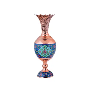 گلدان مسی آقاجانی مدل پرداز کد sonbol 3