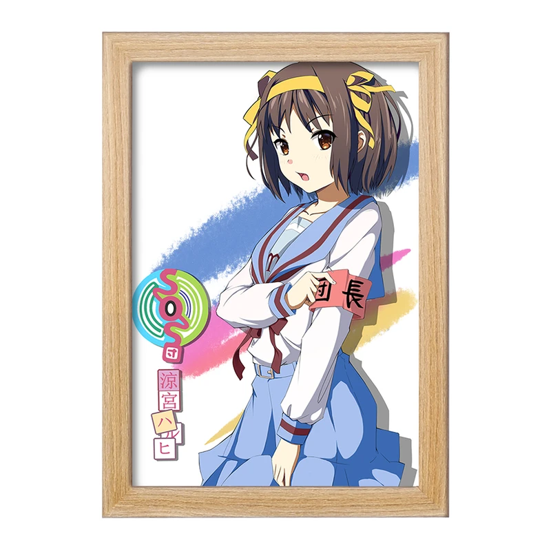 تابلو خندالو مدل هاروهی انیمه The Disappearance of Haruhi Suzumiya  کد 23134