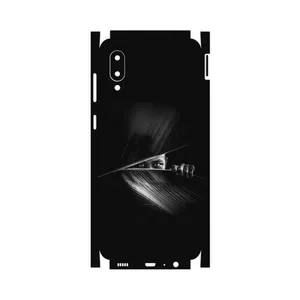 MAHOOT Black Portrait-FullSkin Cover Sticker for Samsung Galaxy M02
