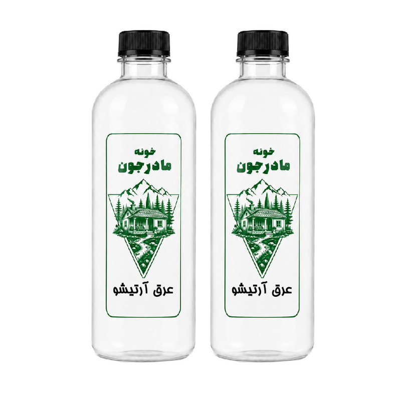 عرق آرتیشو خونه مادرجون - 2 لیتر بسته 2 عددی