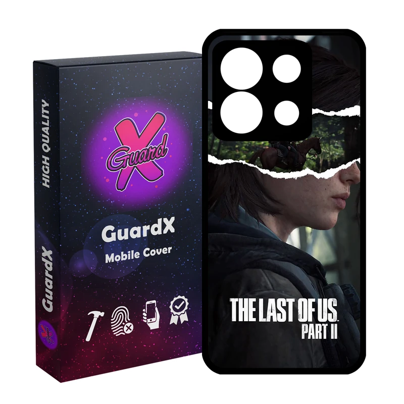 کاور گارد ایکس طرح The Last of Us مدل 10915 مناسب برای گوشی موبایل شیائومی Redmi Note 13 5G