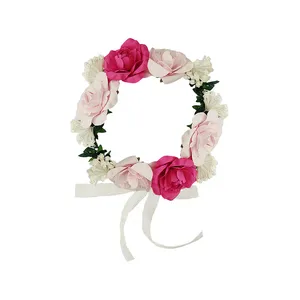 تاج مو دخترانه مدل رز کد 018