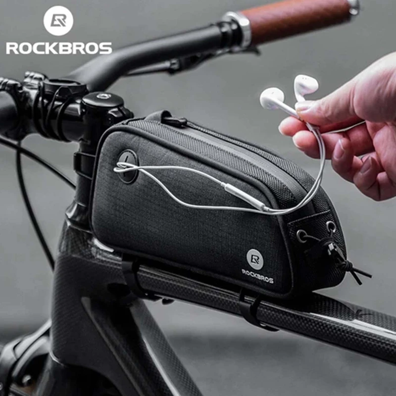 عکس شماره 8 : کیف تنه دوچرخه راک براس مدل mesh pocket کد 2044