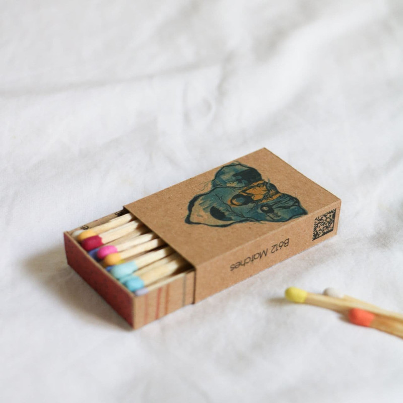 کبریت مدل B612 طرح دارک کد B612 - 107