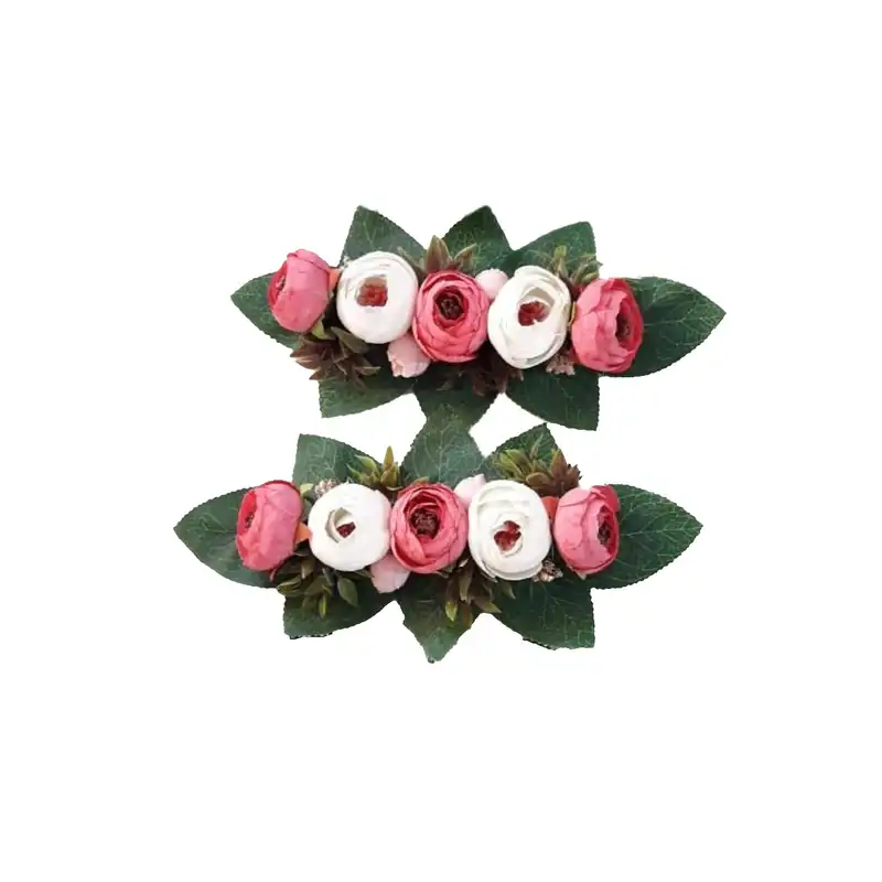 پرده جمع کن مدل گل مجموعه دو عددی