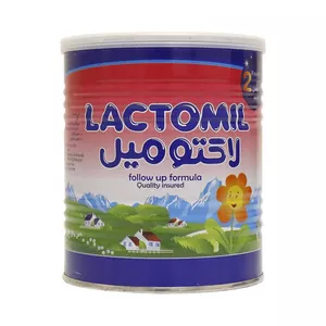 شیر خشک 2 مناسب از 6 تا 12 ماه لاکتومیل - 400 گرم