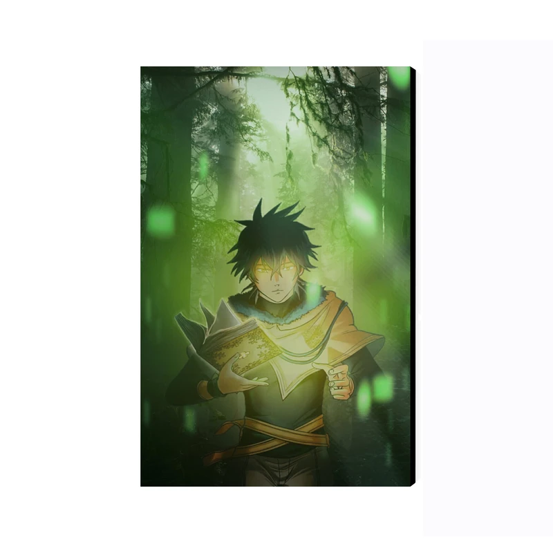 تابلو شاسی عرش مدل انیمه بلک کلاور Black Clover کد As2174