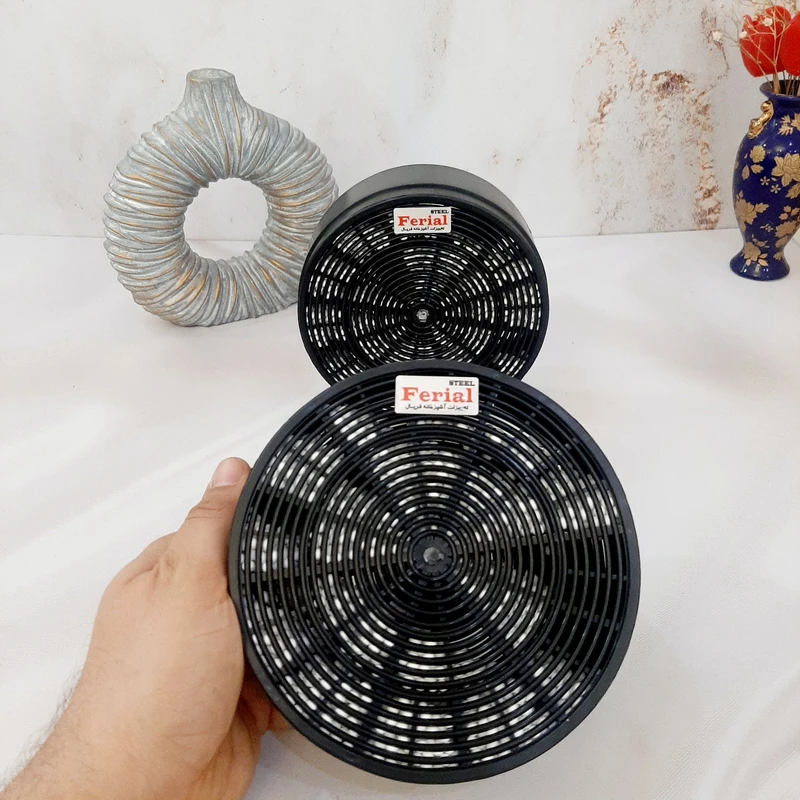 عکس شماره 7 : فیلتر زغالی هود فریال مدل a02 مناسب برای انواع هود بسته 2 عددی