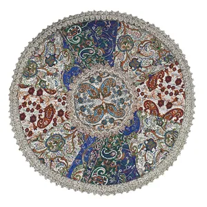 رومیزی ترمه مدل گوهر کد 7560