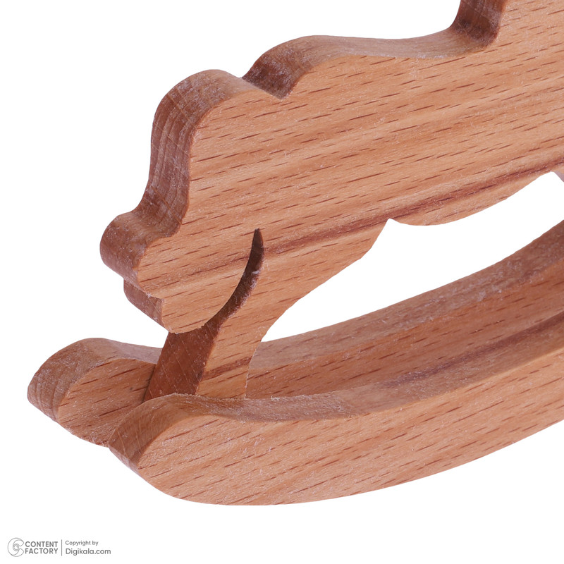 اسباب بازی چوبی مدل اسب کد WT001