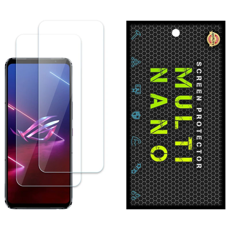 محافظ صفحه نمایش مولتی نانو مدل X-S2N مناسب برای گوشی موبایل ایسوس ROG Phone 5 Ultimate بسته دو عددی