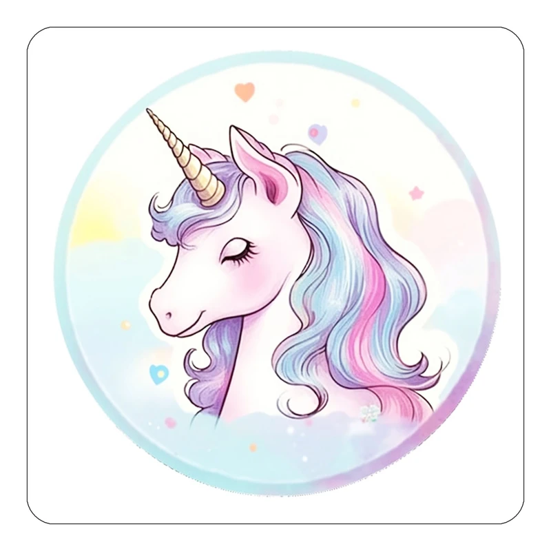 مگنت کاکتی طرح اسب تک شاخ و یونیکورن مدل mp30128