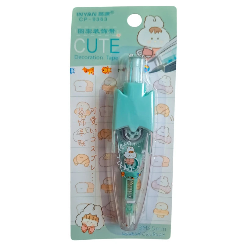 چسب نواری مدل حیوانات جنگل عرض 0.5 سانتی متر