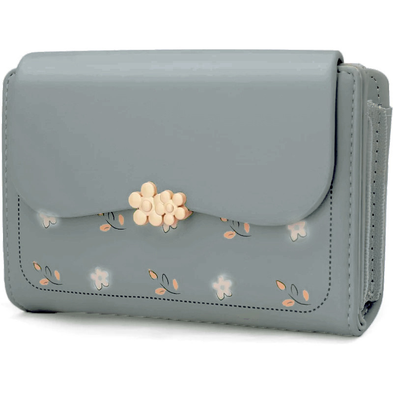 کیف پول زنانه پرتیزس مدل گلدار کد 2020032