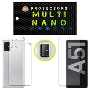 Multi nano X-SFB Model Anti Reflex Screen Protector Suitable For Samsung Galaxy A51 Mobile Phone Along With The Back Protector And Camera Lens Protector