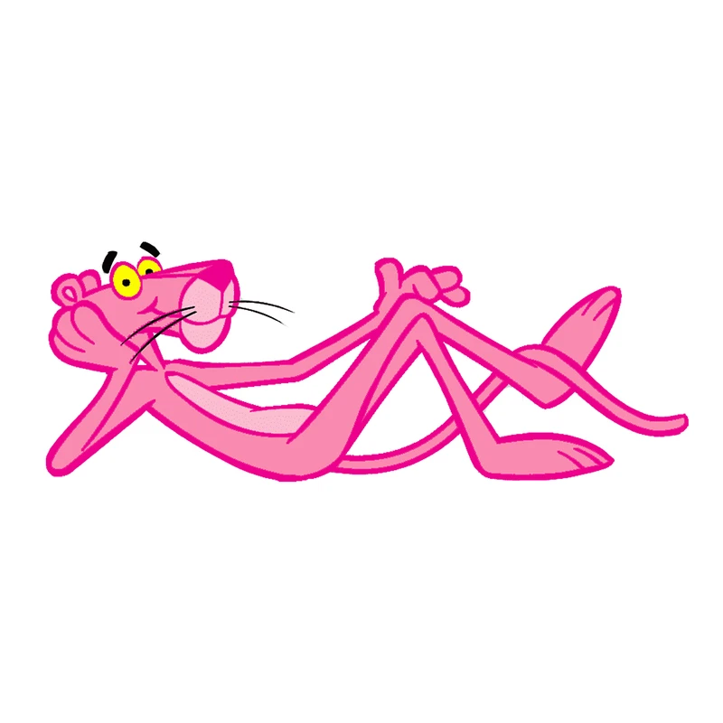  استند تولد رومیزی طرح پلنگ صورتی کد 391