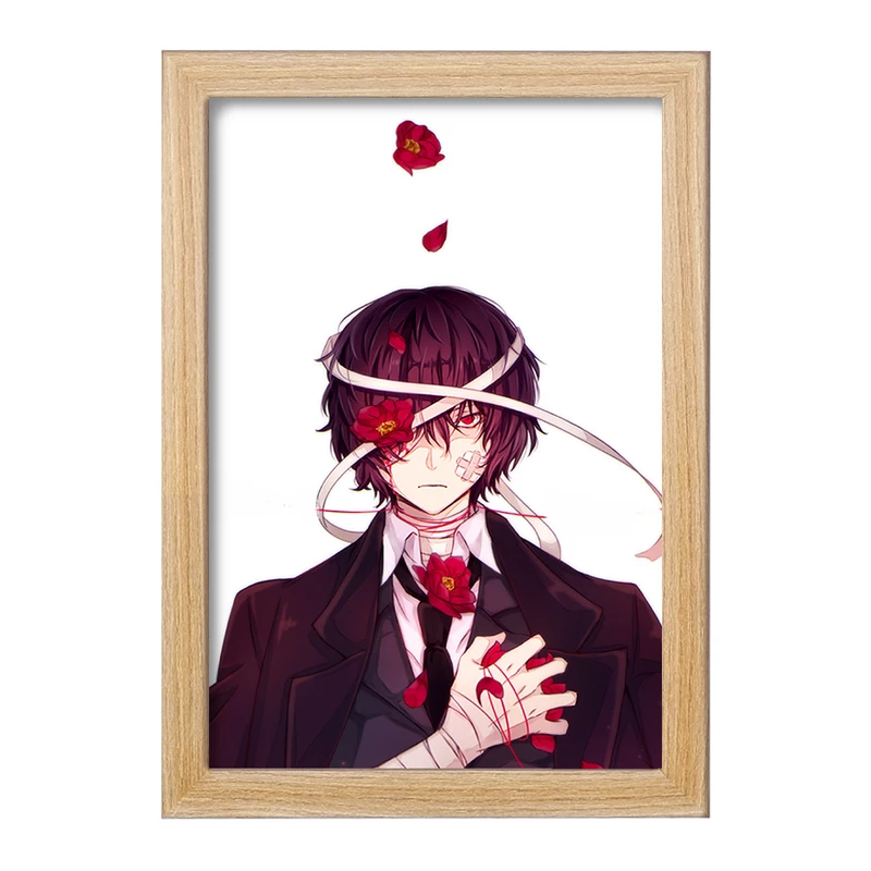 تابلو خندالو مدل دازای سان انیمه سگ های ولگرد بانگو  کد 11759