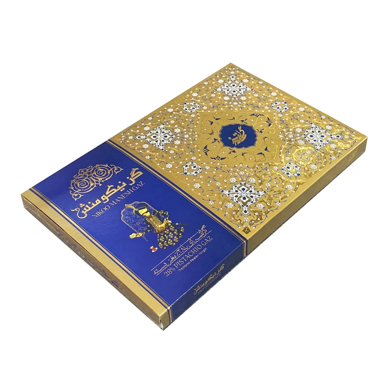 گز 28 درصد مغز پسته زرین  نیکومنش - 300 گرم