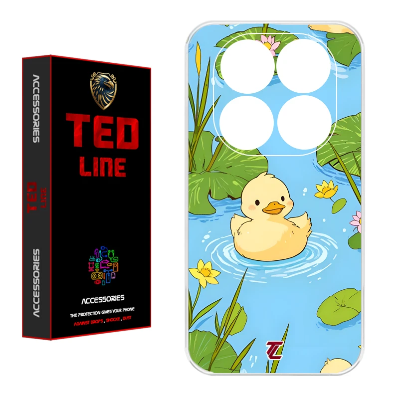 کاور تدلاین طرح اردک کد 1183 مناسب برای گوشی موبایل شیائومی Redmi Note 14 Pro Plus 5G