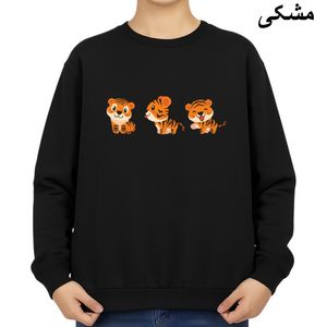سویشرت زنانه مدل ببر کد v4