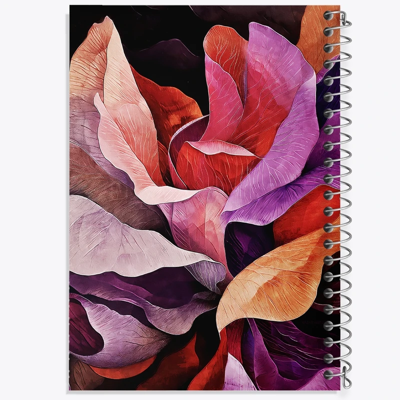 دفتر ژورنال نویسی 50 برگ خندالو مدل نقطه ای طرح دکوراتیو (decorative) کد F1181