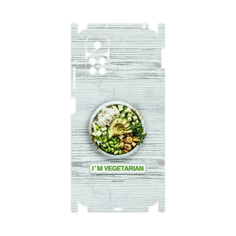 برچسب پوششی ماهوت مدل Im-vegetarian-FullSkin مناسب برای گوشی موبایل شیائومی Redmi Note 11S