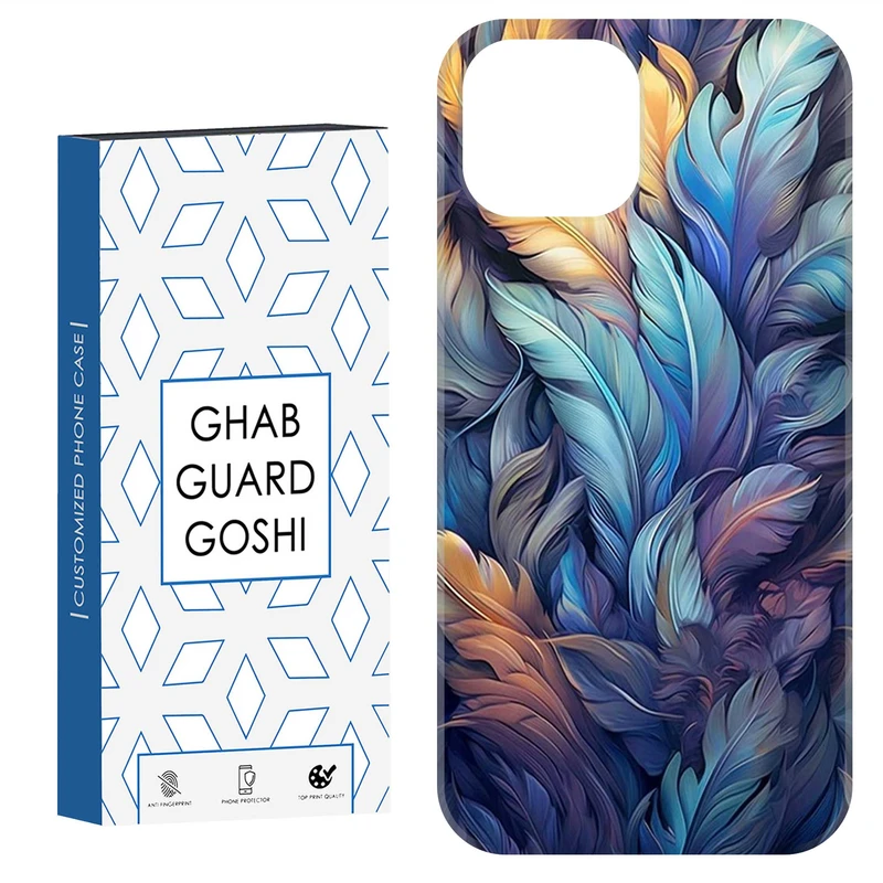 کاور قاب گارد گوشی طرح پر کد Dimo-381 مناسب برای گوشی موبایل اپل  IPHONE 12 / 12 PRO   