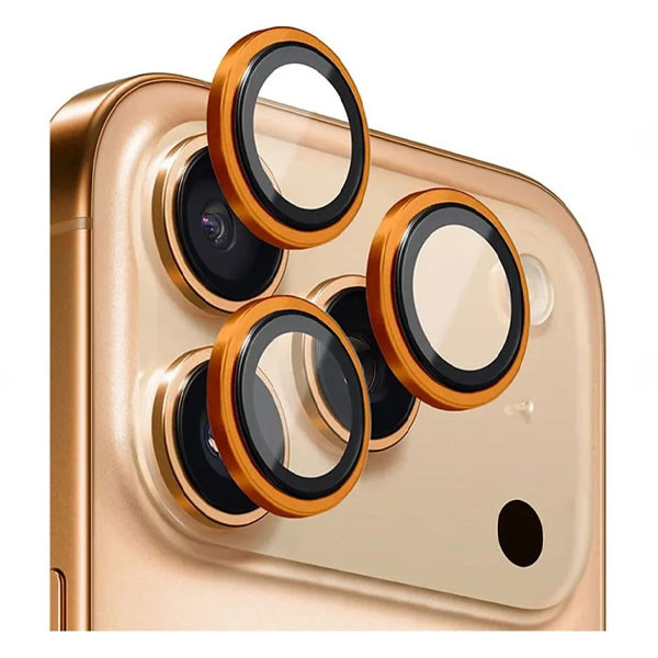محافظ لنز دوربین فون کیس مدل رینگی مناسب برای گوشی موبایل iphone 17 pro