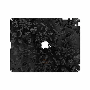 MAHOOT Black-Wildflower Cover Sticker for Apple iPad 2 2011 A1395