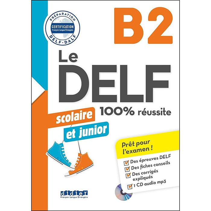 کتاب Le DELF B2 scolaire et junior اثر Marie robin انتشارات Didier 