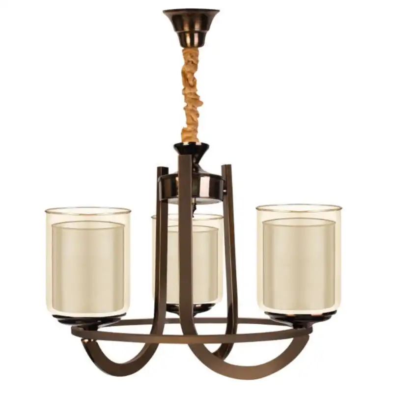 لوستر 3شعله مدل رینگی