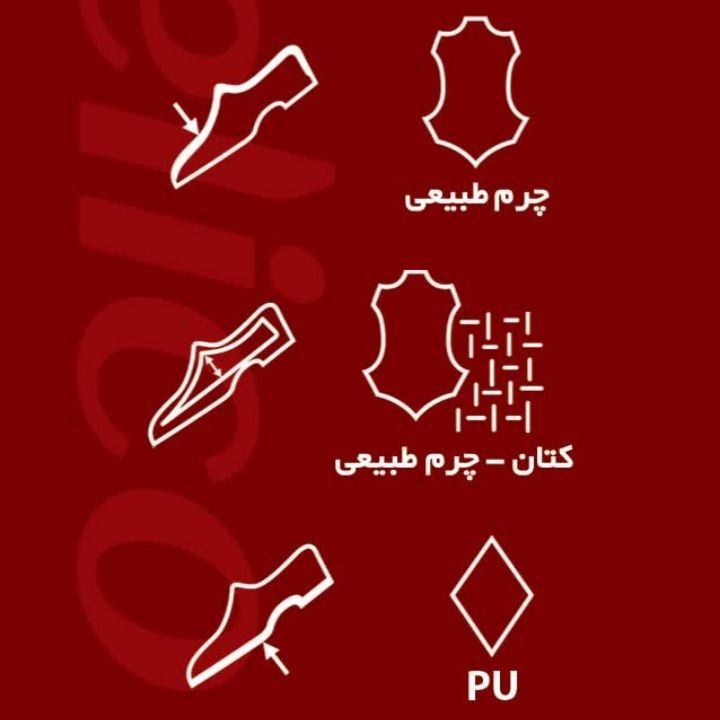 کفش طبی مردانه الیکو مدل چرم طبیعی -  - 5