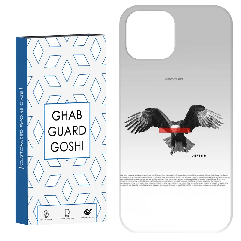 کاور قاب گارد گوشی طرح عقاب کد Dimo-745 مناسب برای گوشی موبایل اپل IPHONE 13 / 14