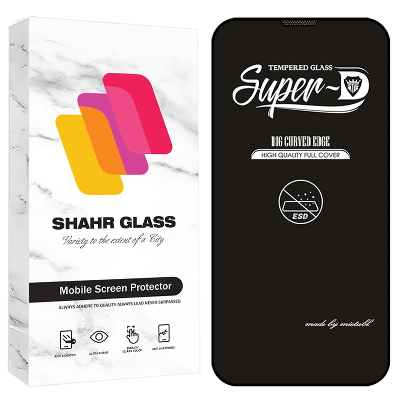 محافظ صفحه نمایش شهر گلس مدل SUPRS20 مناسب برای گوشی موبایل اپل iPhone 13 Pro Max / 14 Plus