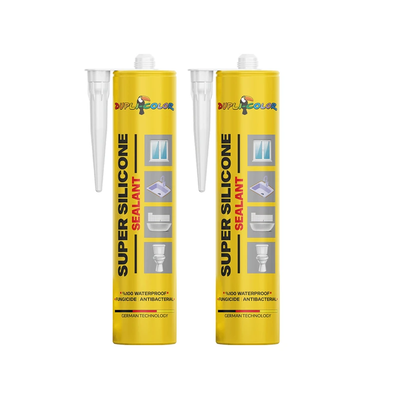 چسب سیلیکون دوپلی کالر  مدل D2 وزن 320 گرم مجموعه 2 عددی