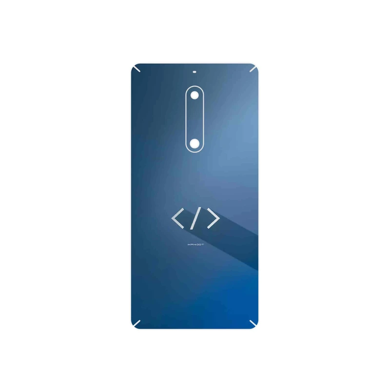 برچسب پوششی ماهوت مدل Minimal Coding icon مناسب برای گوشی موبایل نوکیا 5
